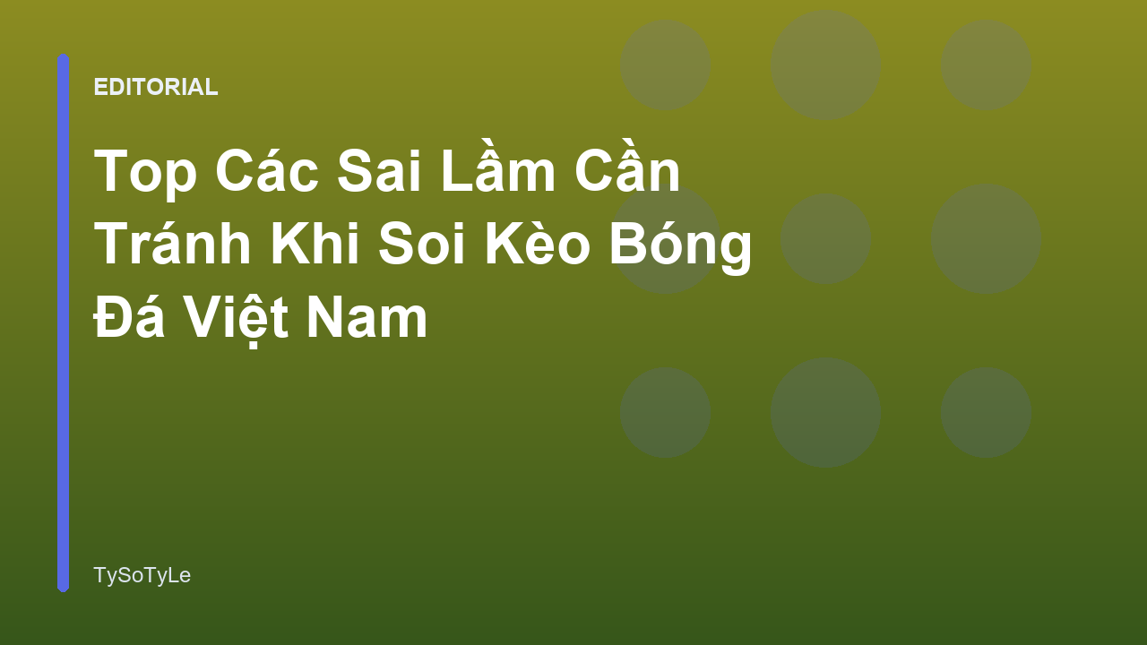Người chơi đang phân tích các sai lầm khi soi kèo bóng đá Việt Nam